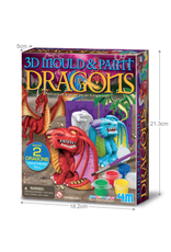 4M 3D Mould & Paint Dragons