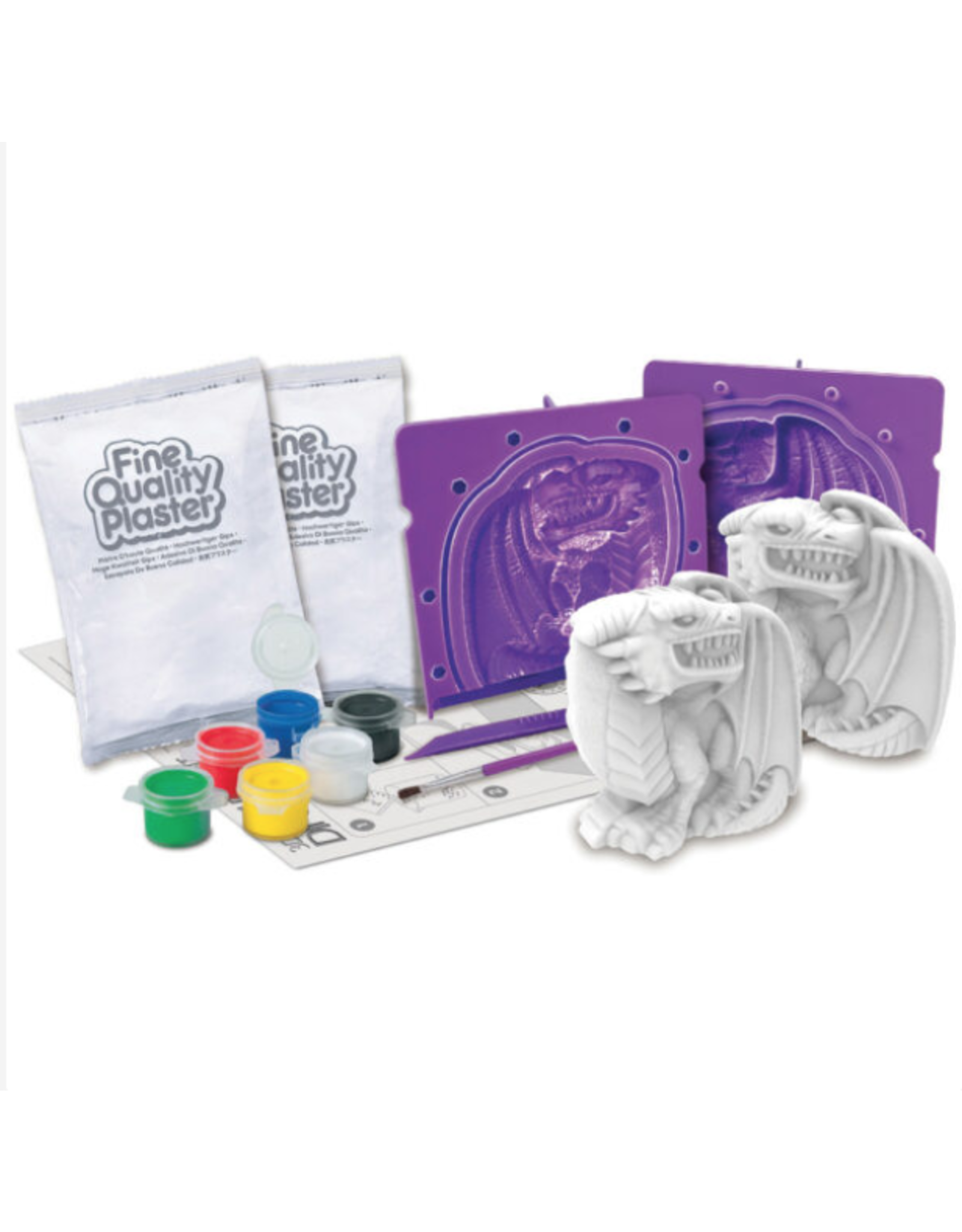 4M 3D Mould & Paint Dragons