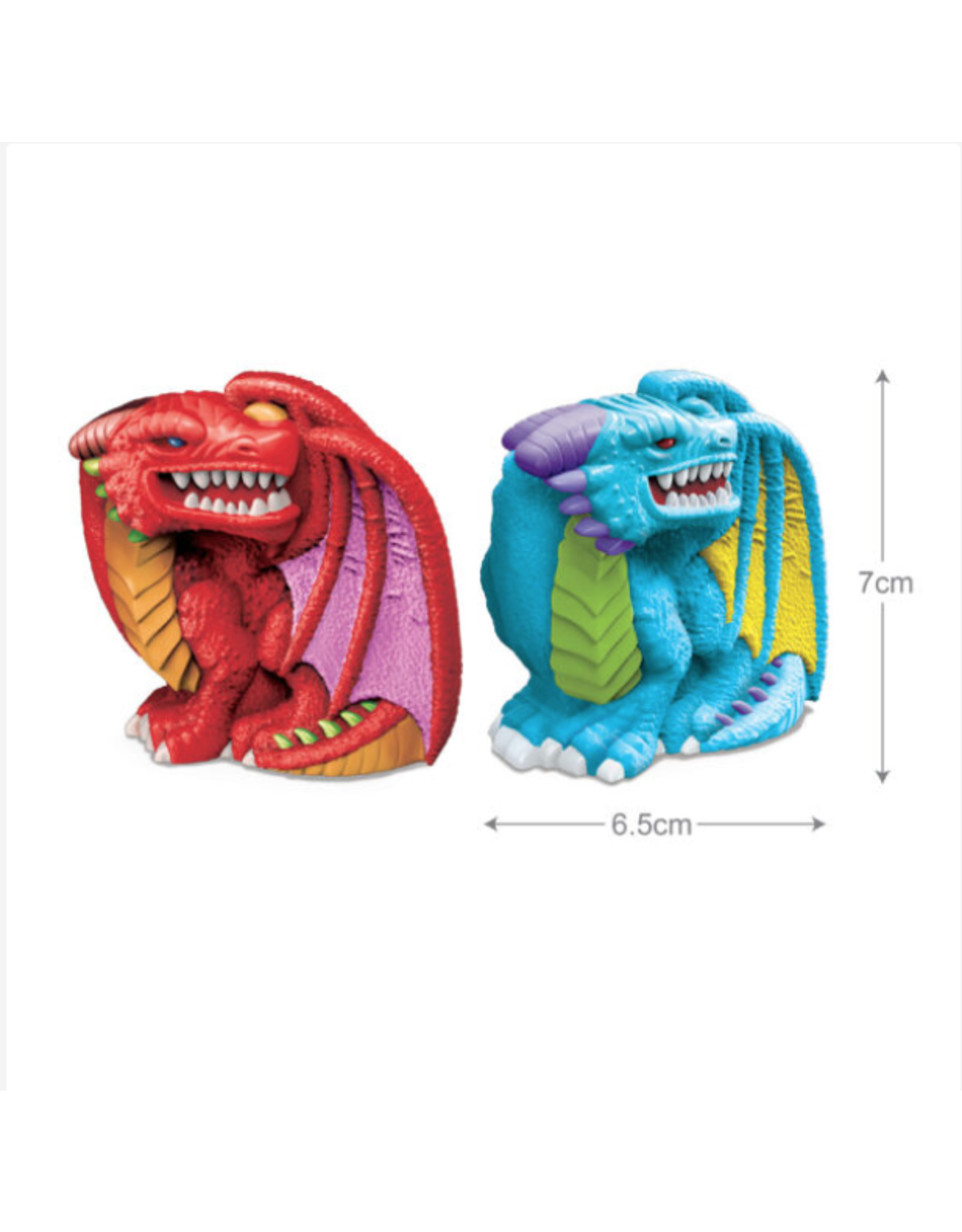 4M 3D Mould & Paint Dragons