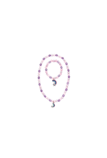 Great Pretenders Purple Rainbow Bracelet & Necklace Set