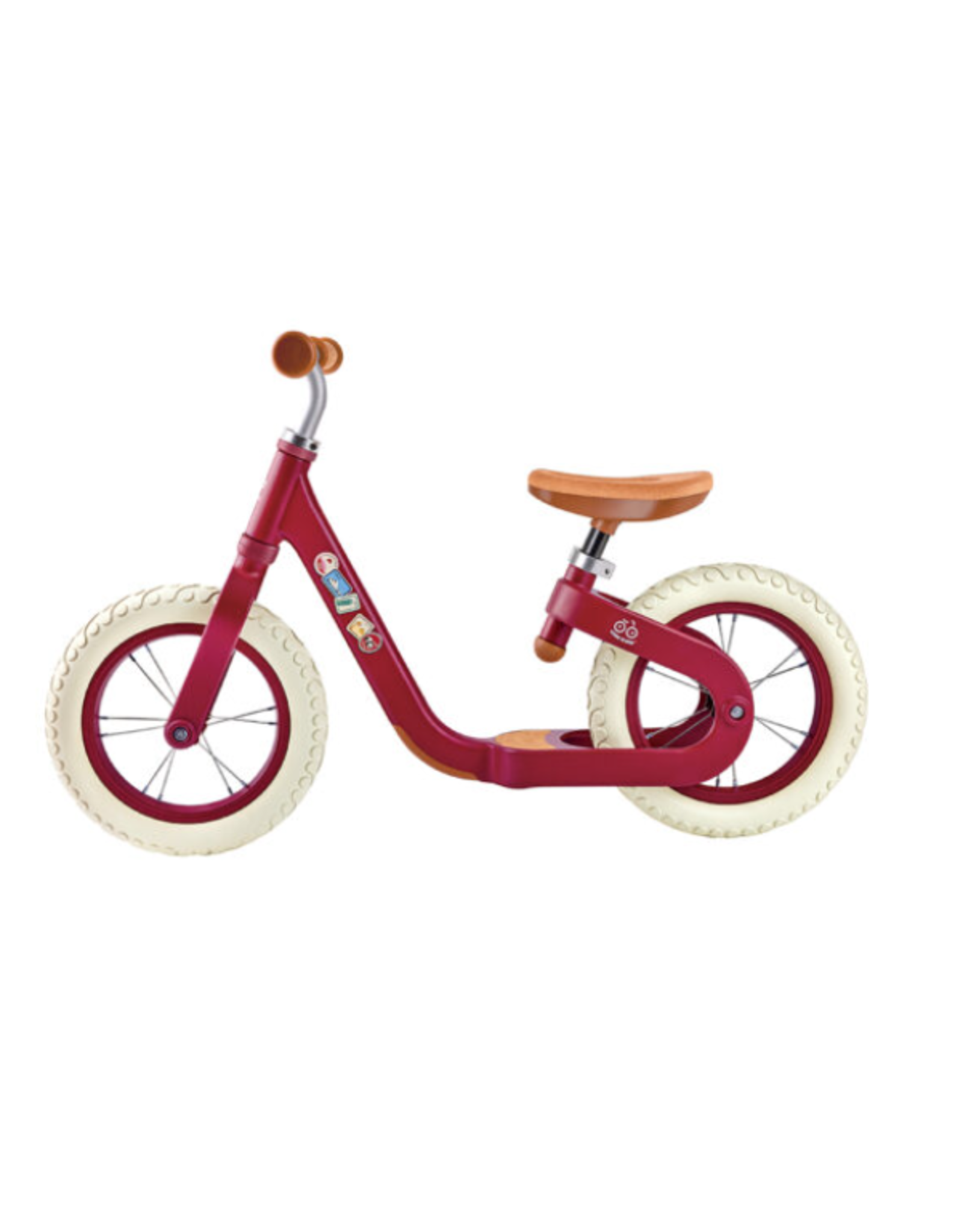 Hape Get Up & Go, Basic Balance Bike, Wine Red