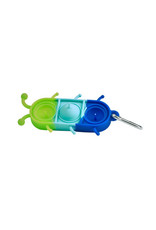 Blue Orange Pull 'N Pops Multi Bubbles Keychain, Bug