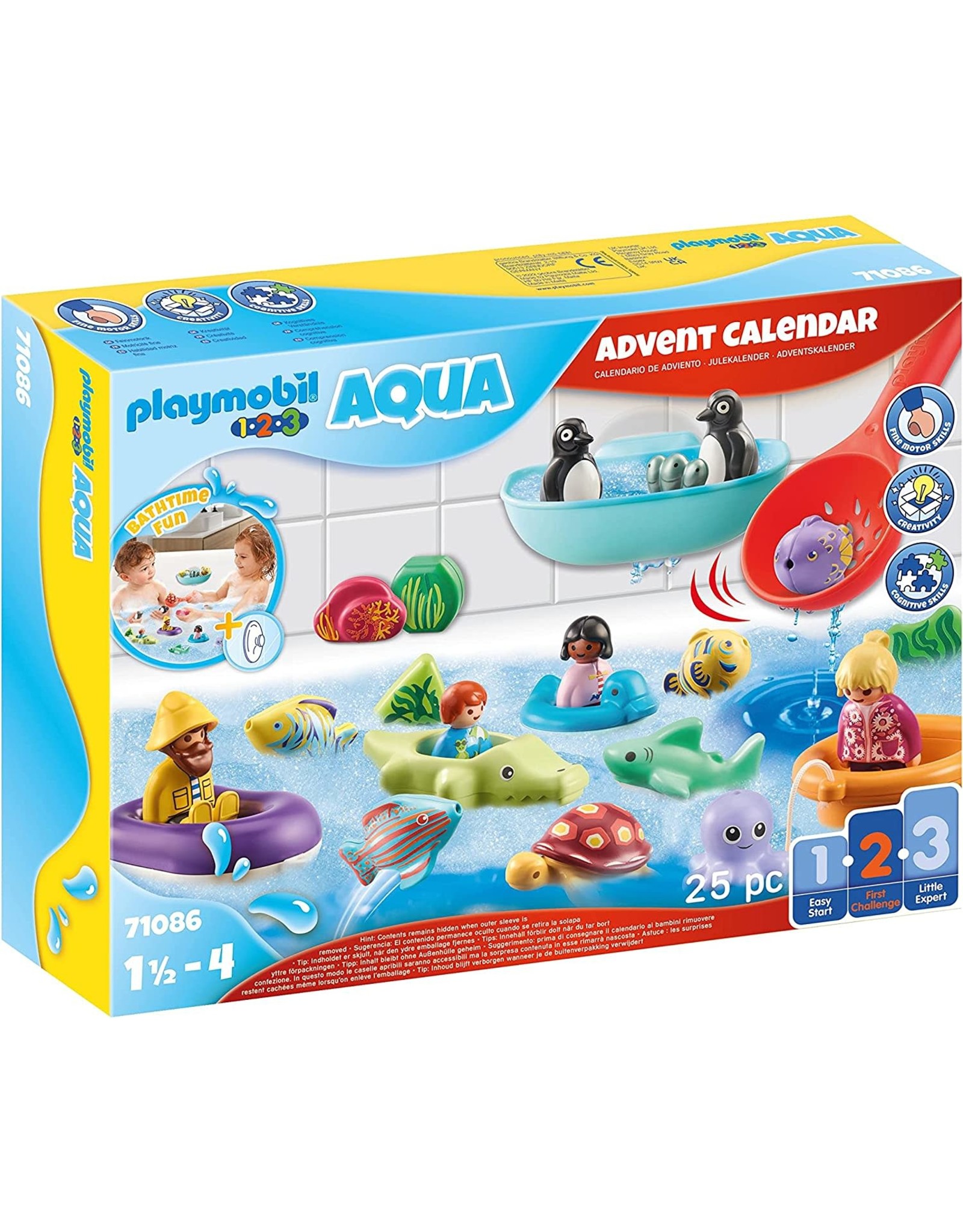 Playmobil Advent Calendar, 1.2.3 Bathtime Fun