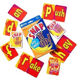 Learning Resources Snap it Up! Phonics & Reading Card Game