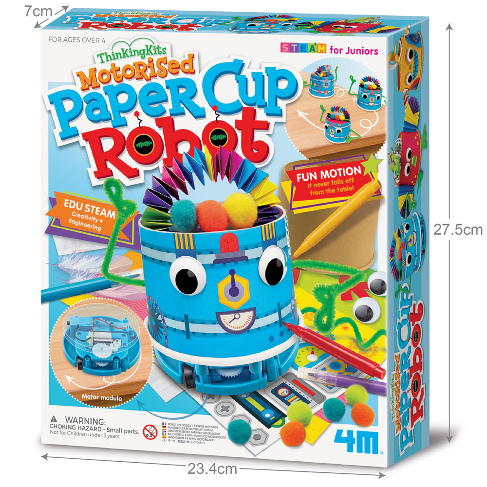 Paper Cup Robot Angellina's Toy Boutique