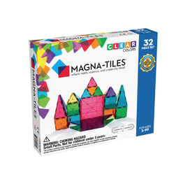 Magna-Tiles Magna-Tiles Clear Colours 32 Pieces