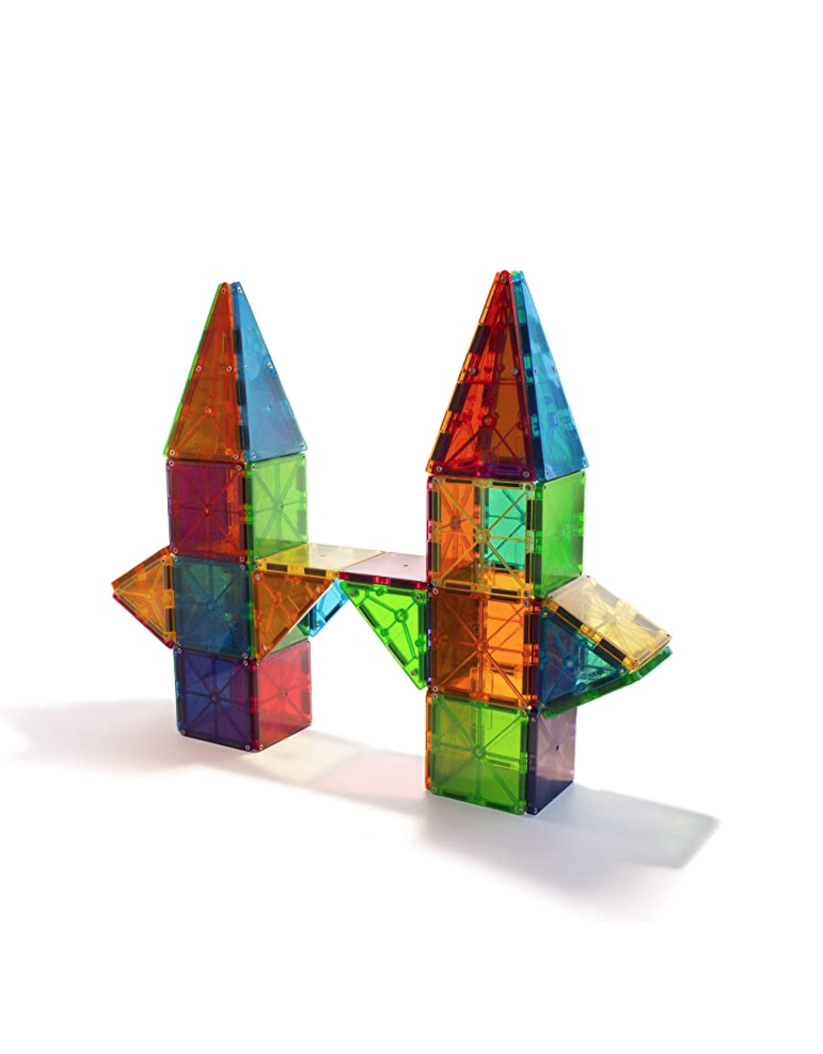 Magna-Tiles Magna-Tiles Clear Colours 100 Pieces