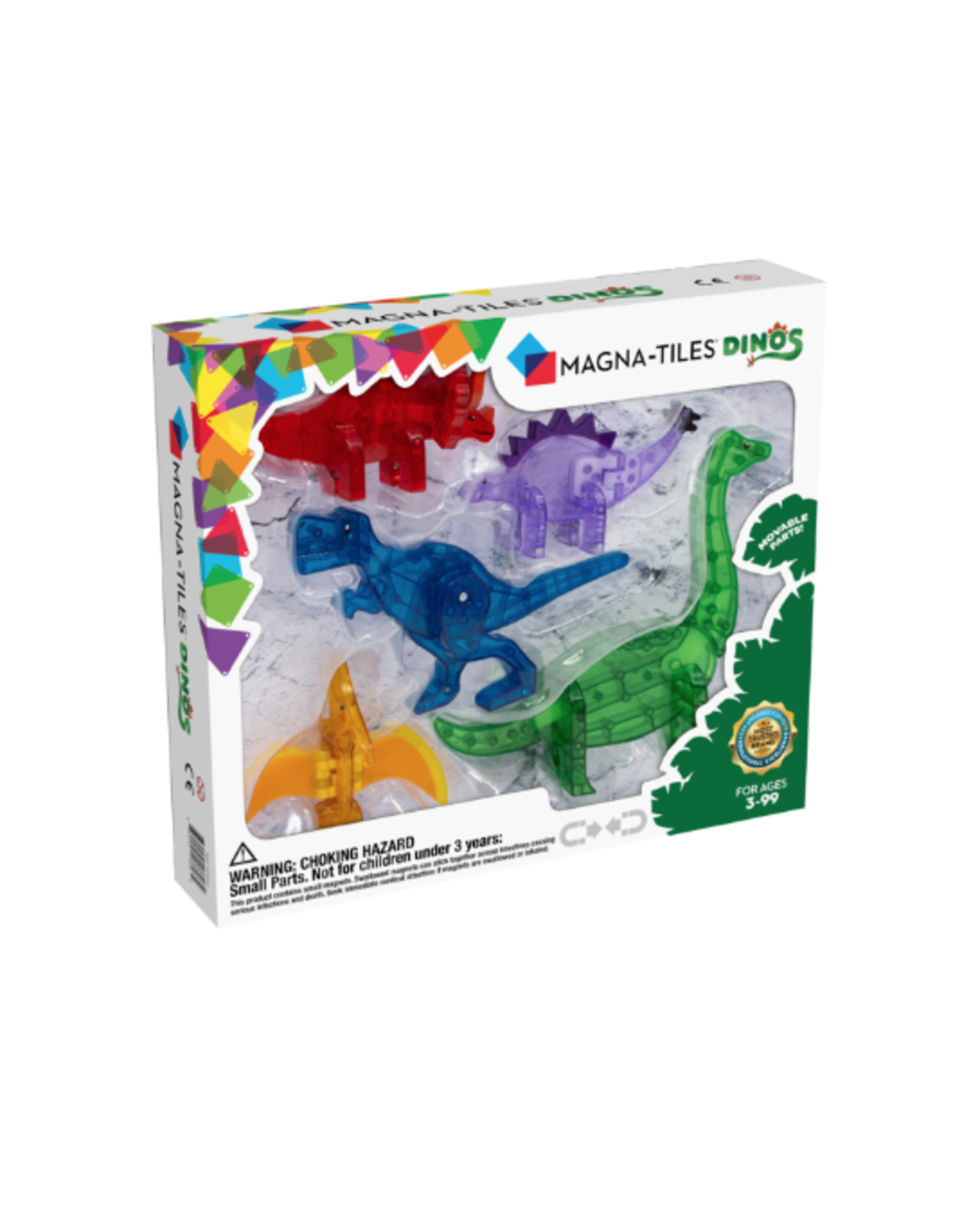 Magna-Tiles Magna-Tiles Dino World XL 5 Pieces