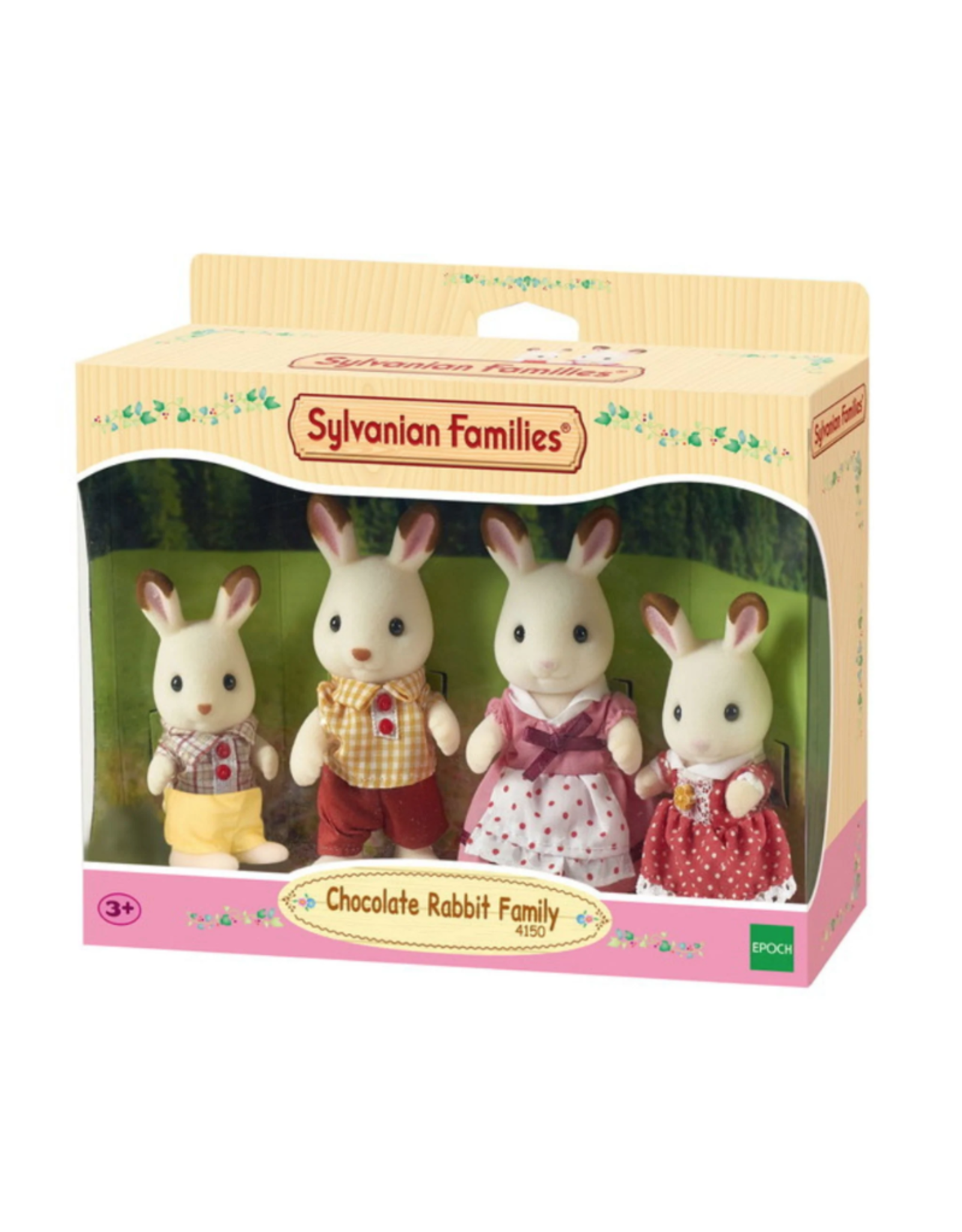 Calico Critters Calico Critters Chocolate Rabbit Family