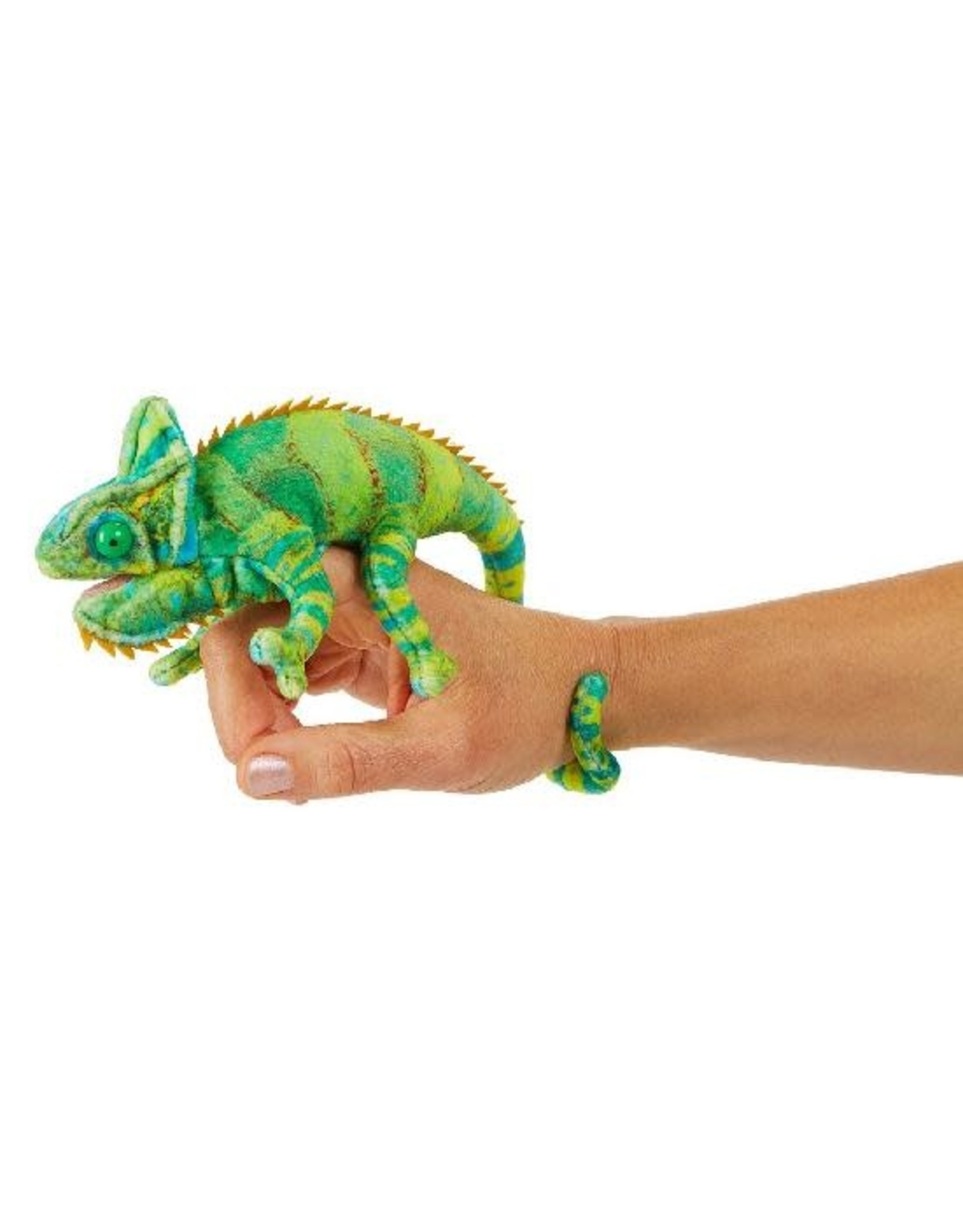 Folkmanis Mini Finger Puppet Chameleon
