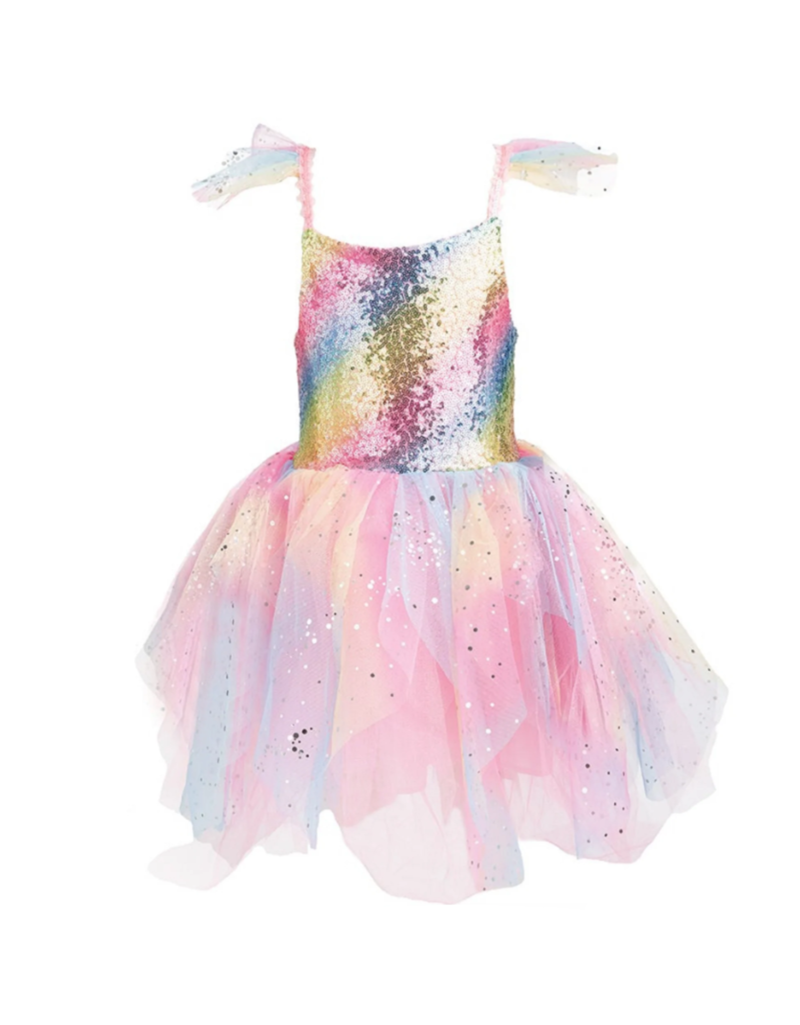 Great Pretenders Rainbow Fairy Dress with Wings