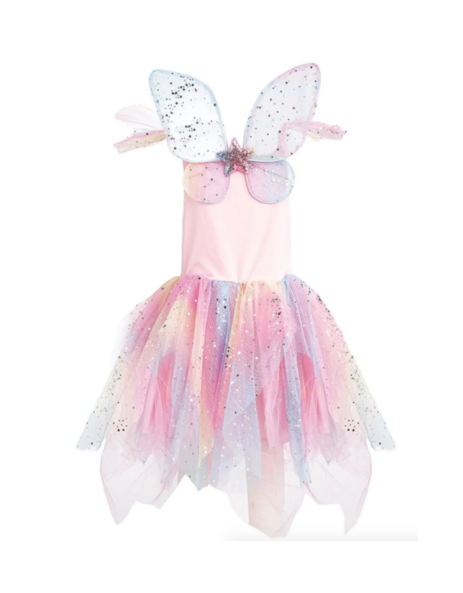 Great Pretenders Rainbow Fairy Dress with Wings