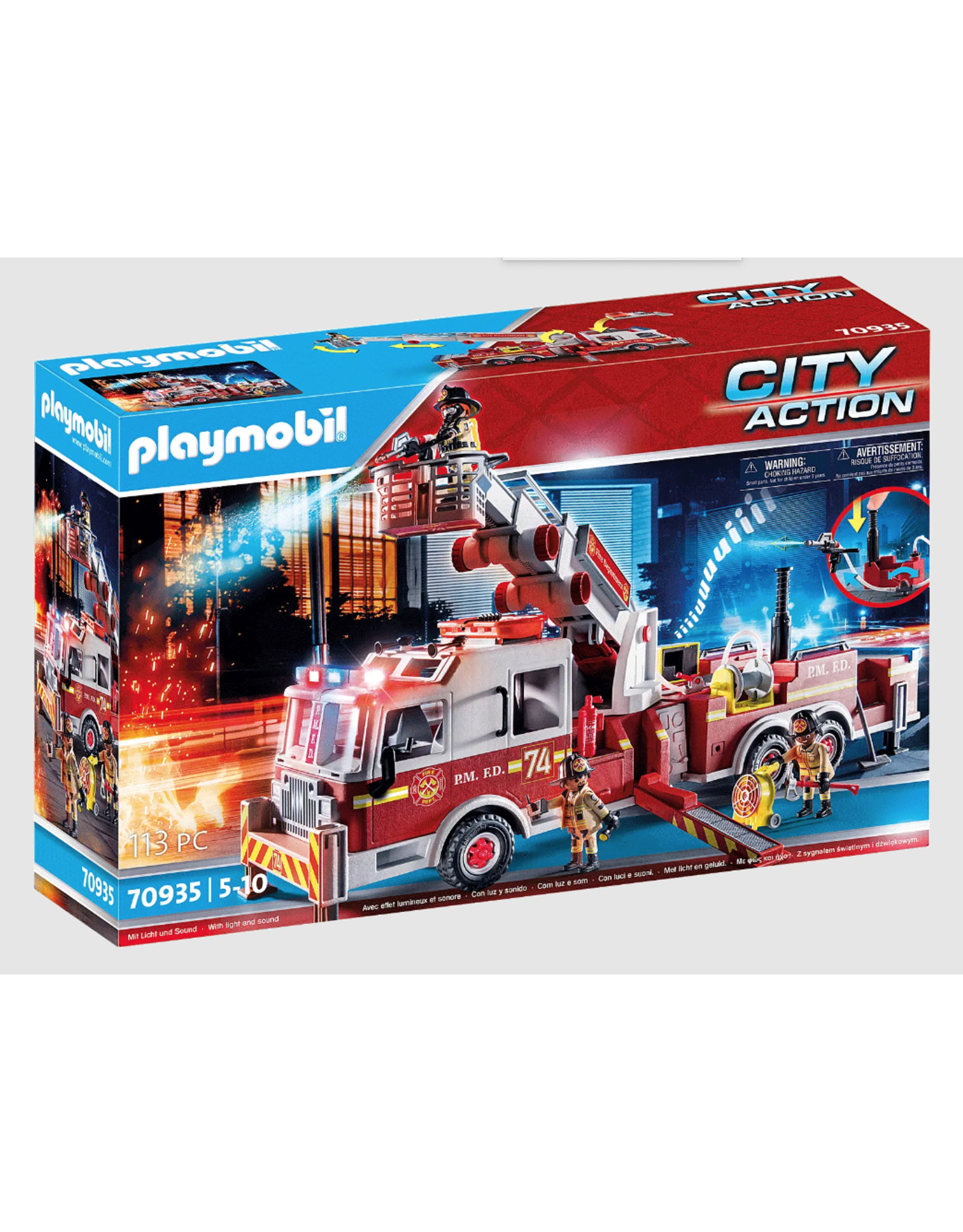 Playmobil Fire Engine WithTower