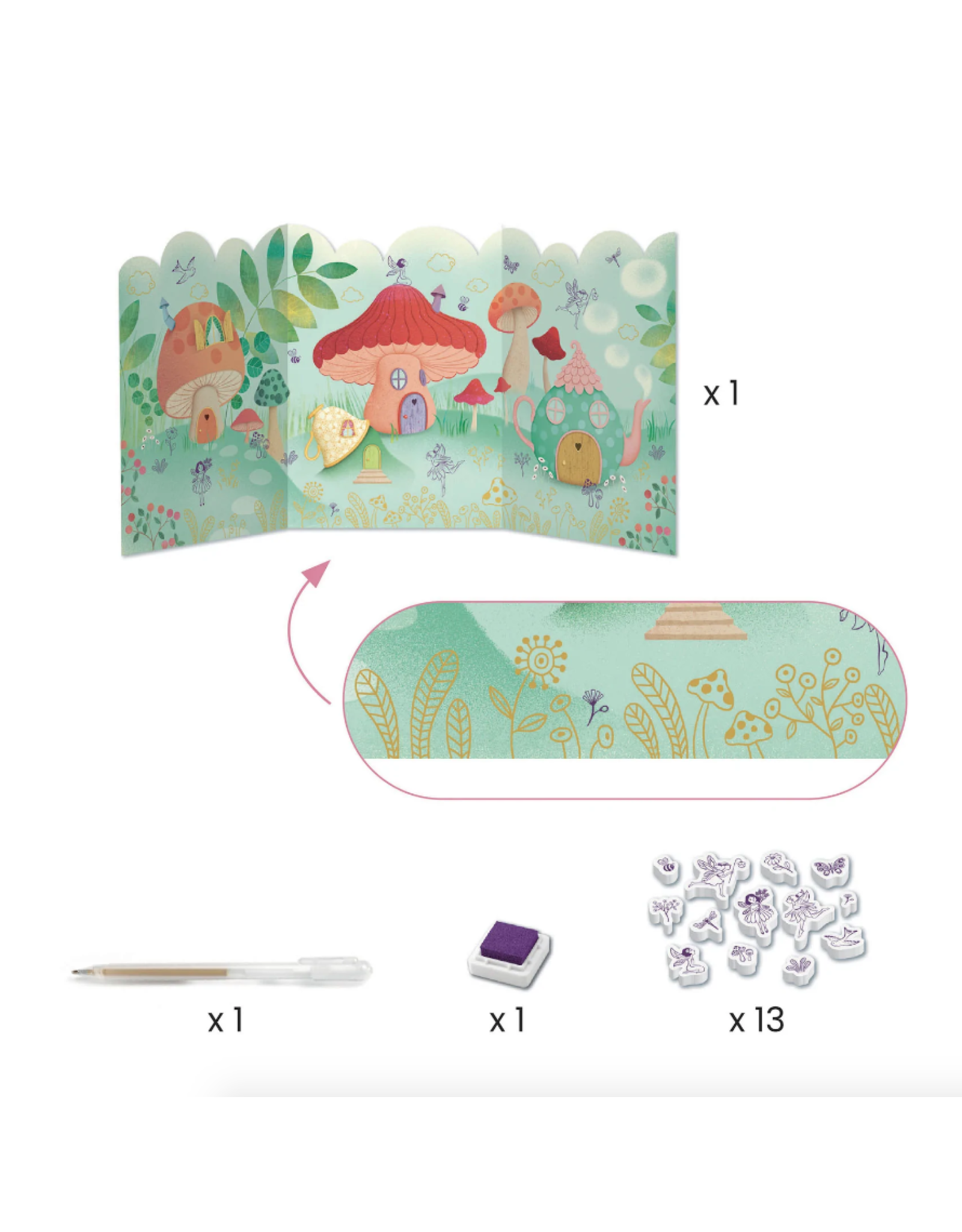 Djeco Multi-Activity Kit Fairy Box