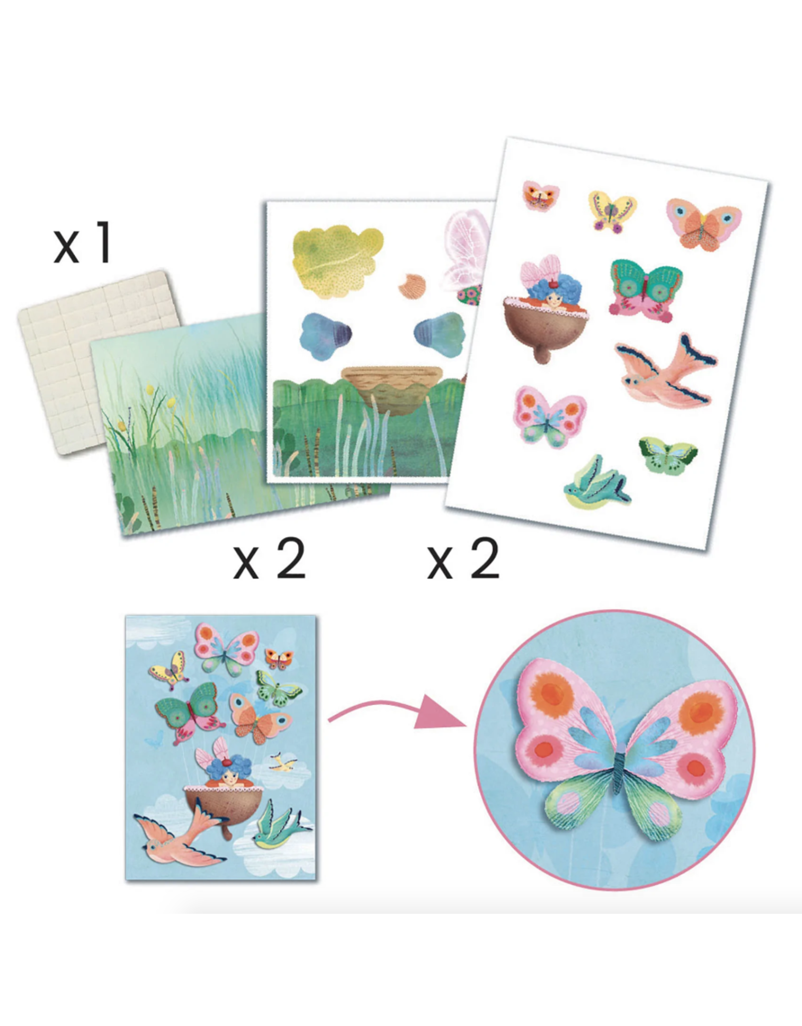 Djeco Multi-Activity Kit Fairy Box