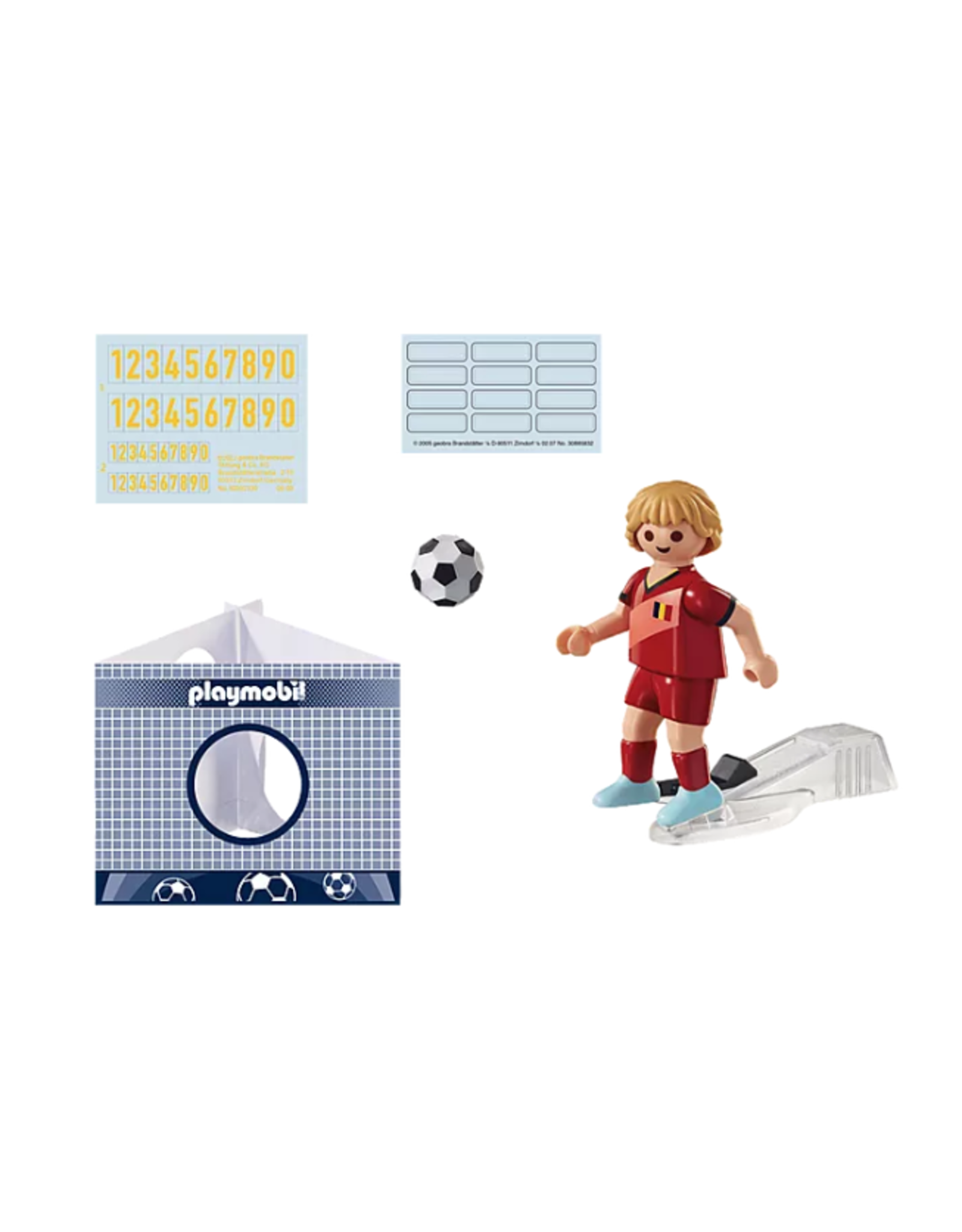 Playmobil Soccer Player  Belgium