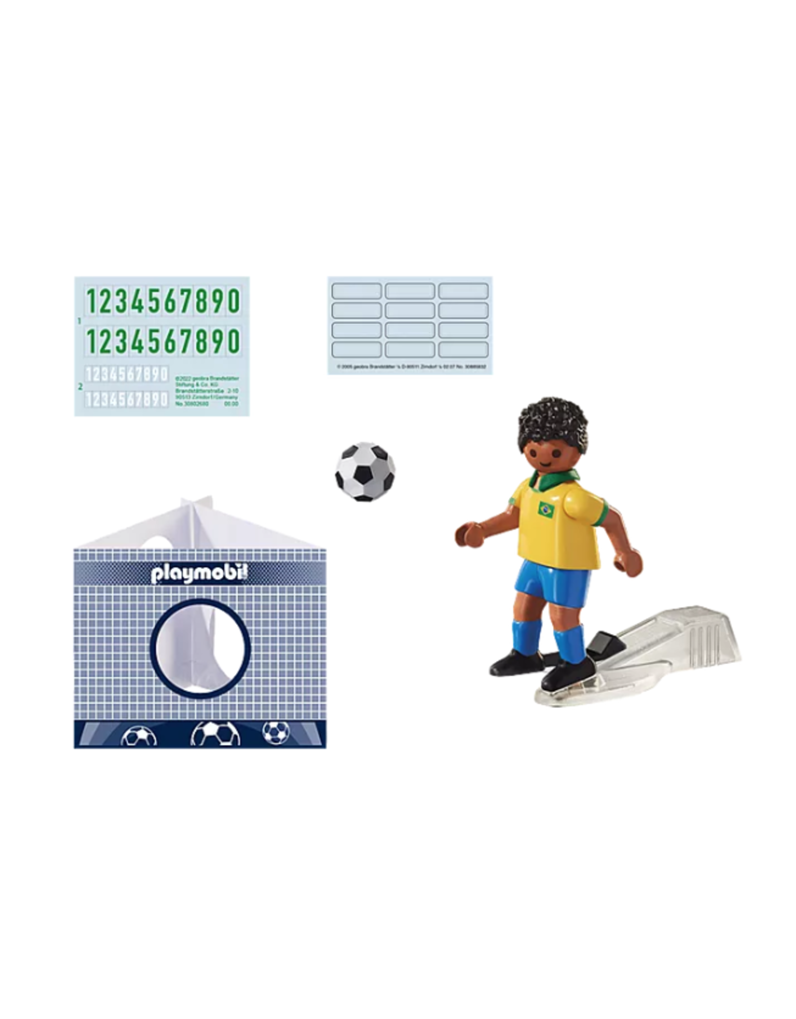Playmobil Soccer Player Brazil