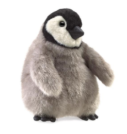 Folkmanis Baby Emperor Penguin Hand Puppet