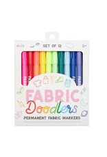 Ooly Fabric Doodlers Markers 12 Pack