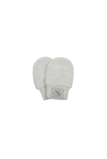 Juddlies Mini Waffle Collection Scratch Mitts 2pk Light Grey