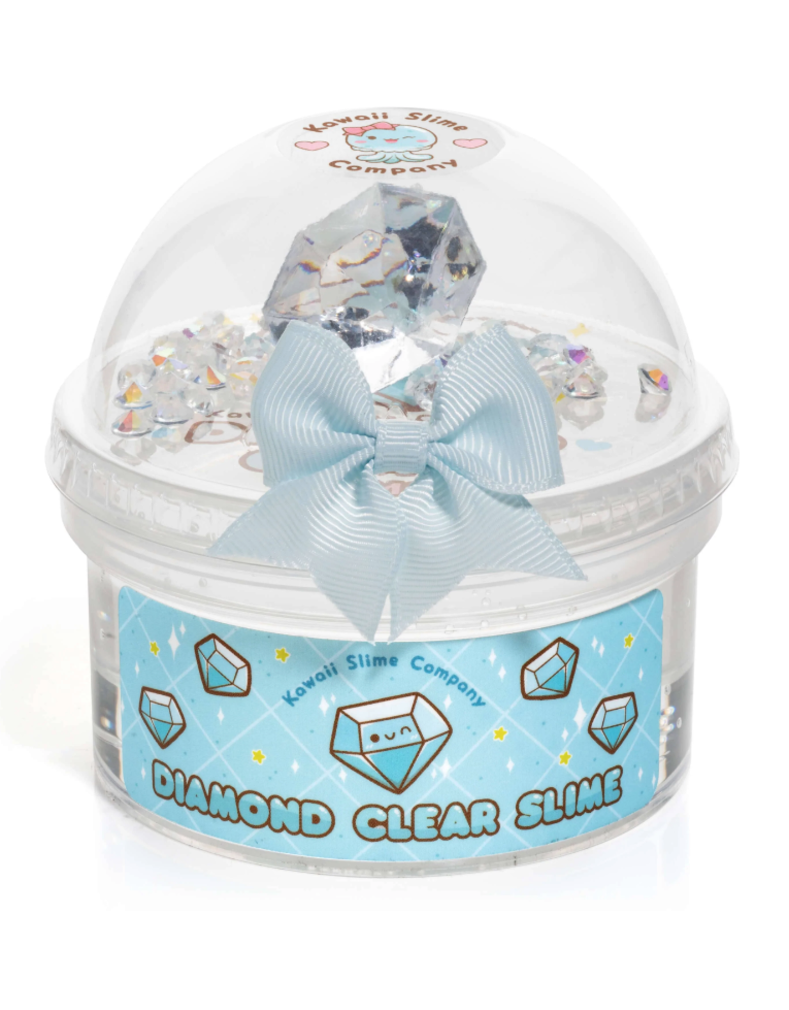 Kawaii Slime Diamond Clear Putty Slime