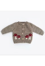 Huggalugs Mushroom Pebble Cardigan Sweater Huggalugs Mushroom Pebble Cardigan Sweater