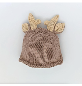 Huggalugs Newborn Buck Beanie Hat