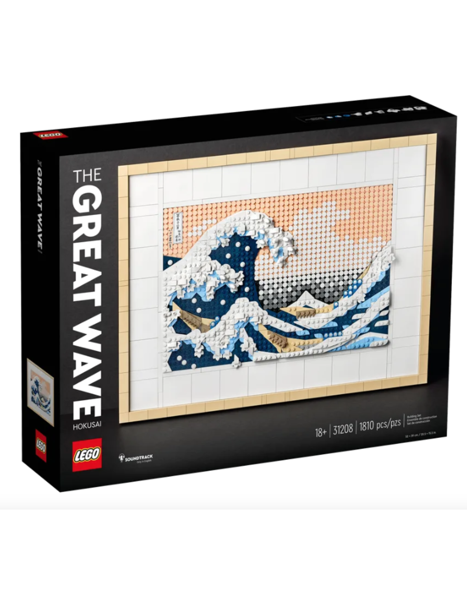 LEGO LEGO Hokusai The Great Wave