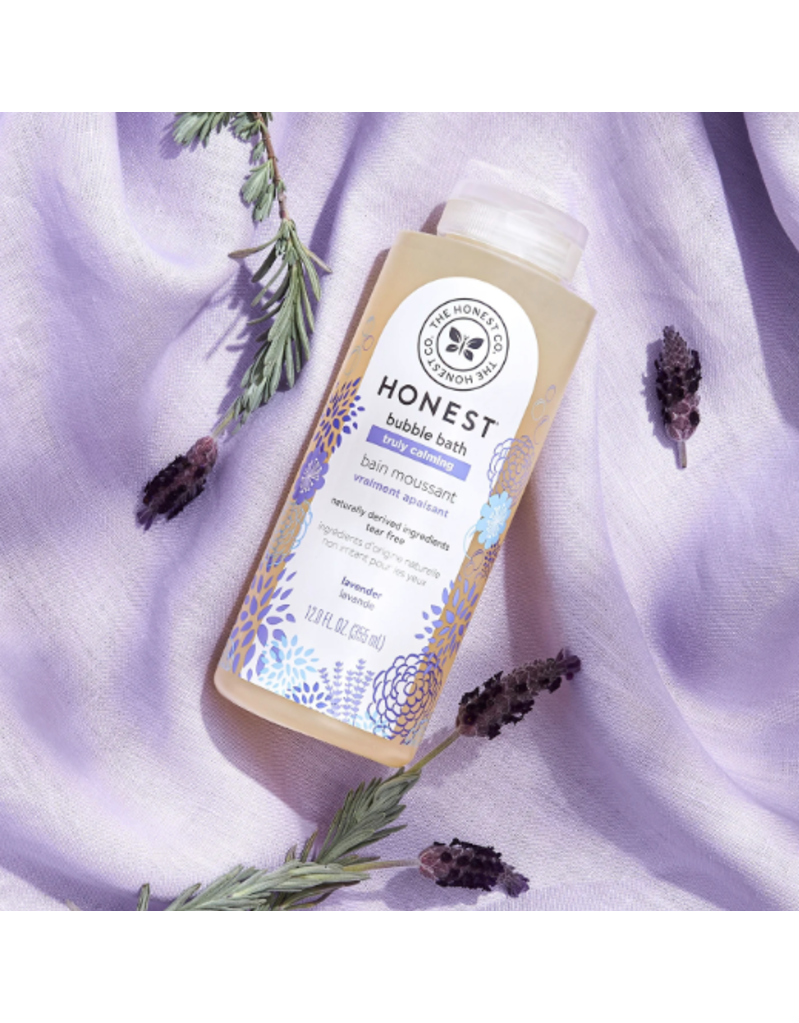 Honest 355mL Bubble Bath - Truly Calming - Lavender