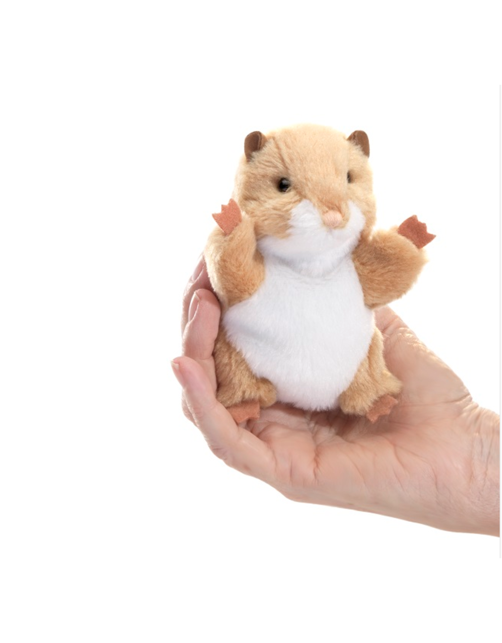 Folkmanis Mini Finger Puppet Hamster