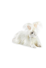 Folkmanis Angora Rabbit Hand Puppet