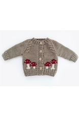 Huggalugs Mushroom Pebble Cardigan Sweater Huggalugs Mushroom Pebble Cardigan Sweater