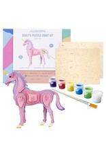 Hands Craft 3D Wooden Puzzle Paint Kit:Unicorn