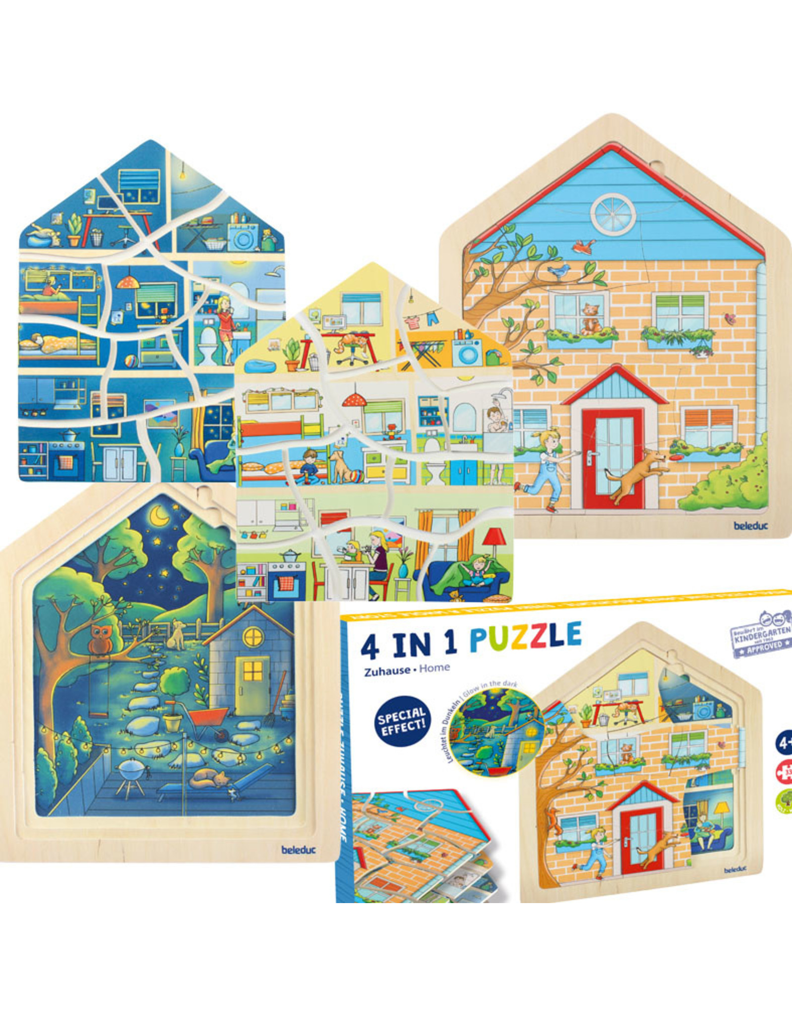 Beleduc Layer Puzzle, Home