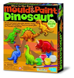 4M Glow Dinosaur Mould and Paint