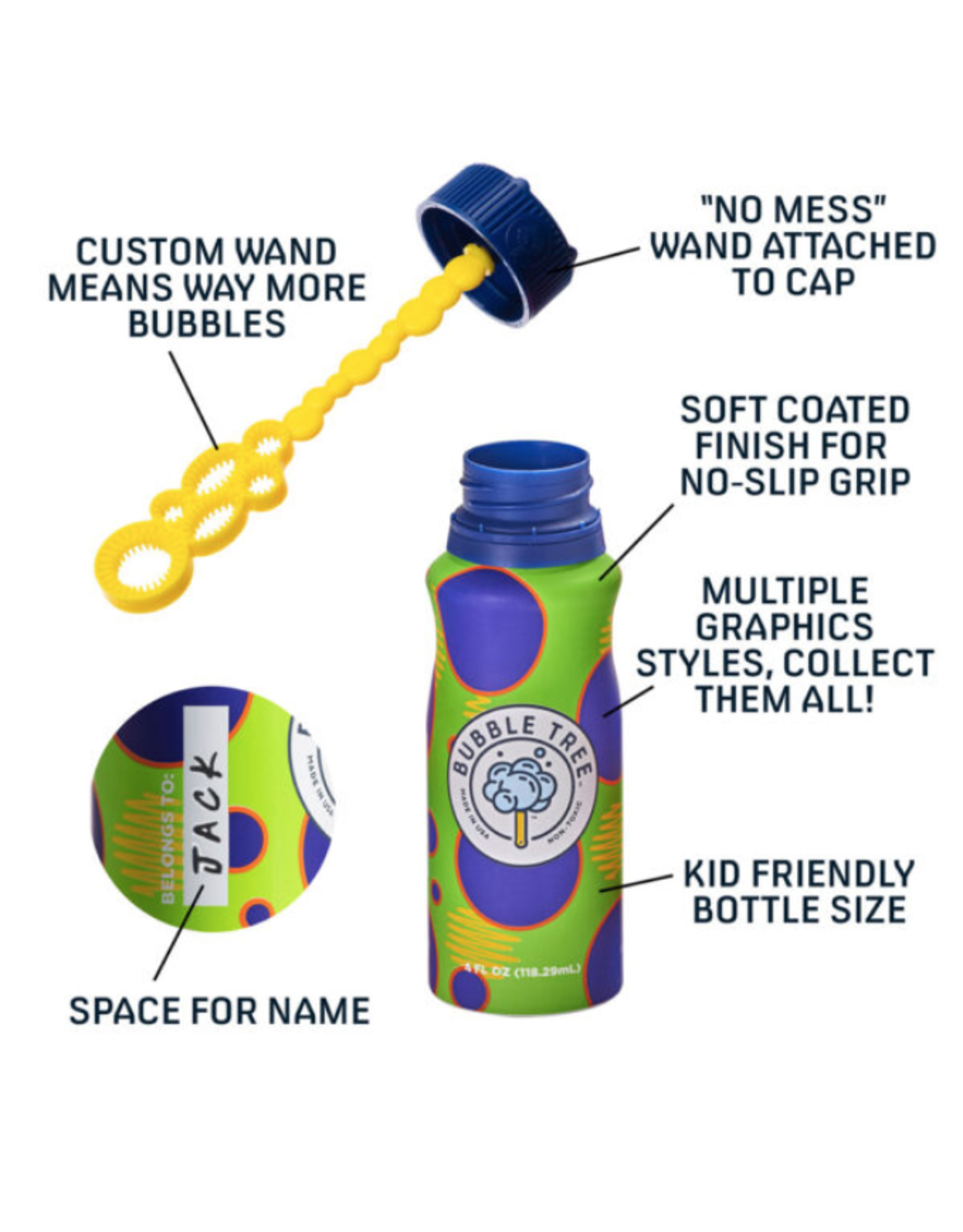 Bubble Tree Bubbles with Wand