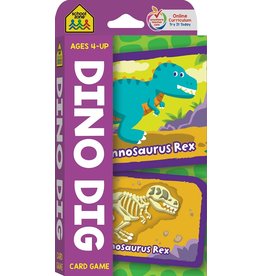 School Zone Dino Dig Game Cards