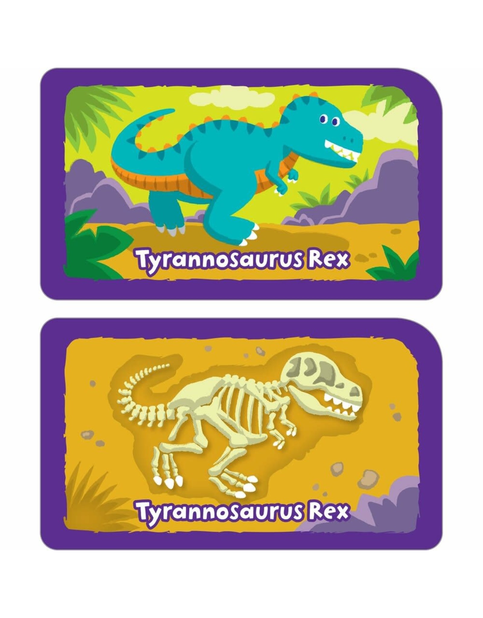 School Zone Dino Dig Game Cards