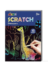 Avenir Mini Scratch Book Dinosaurs