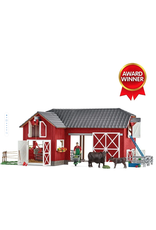 Schleich Large Farm with Black Angus