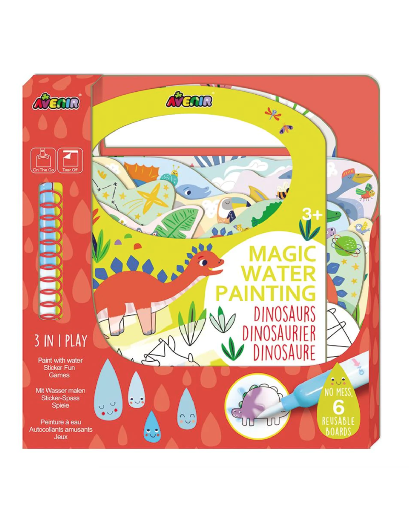 Avenir Magical Water Painting Dinosaur