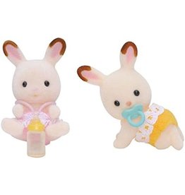 Calico Critters Calico Critters Chocolate Rabbit Twins