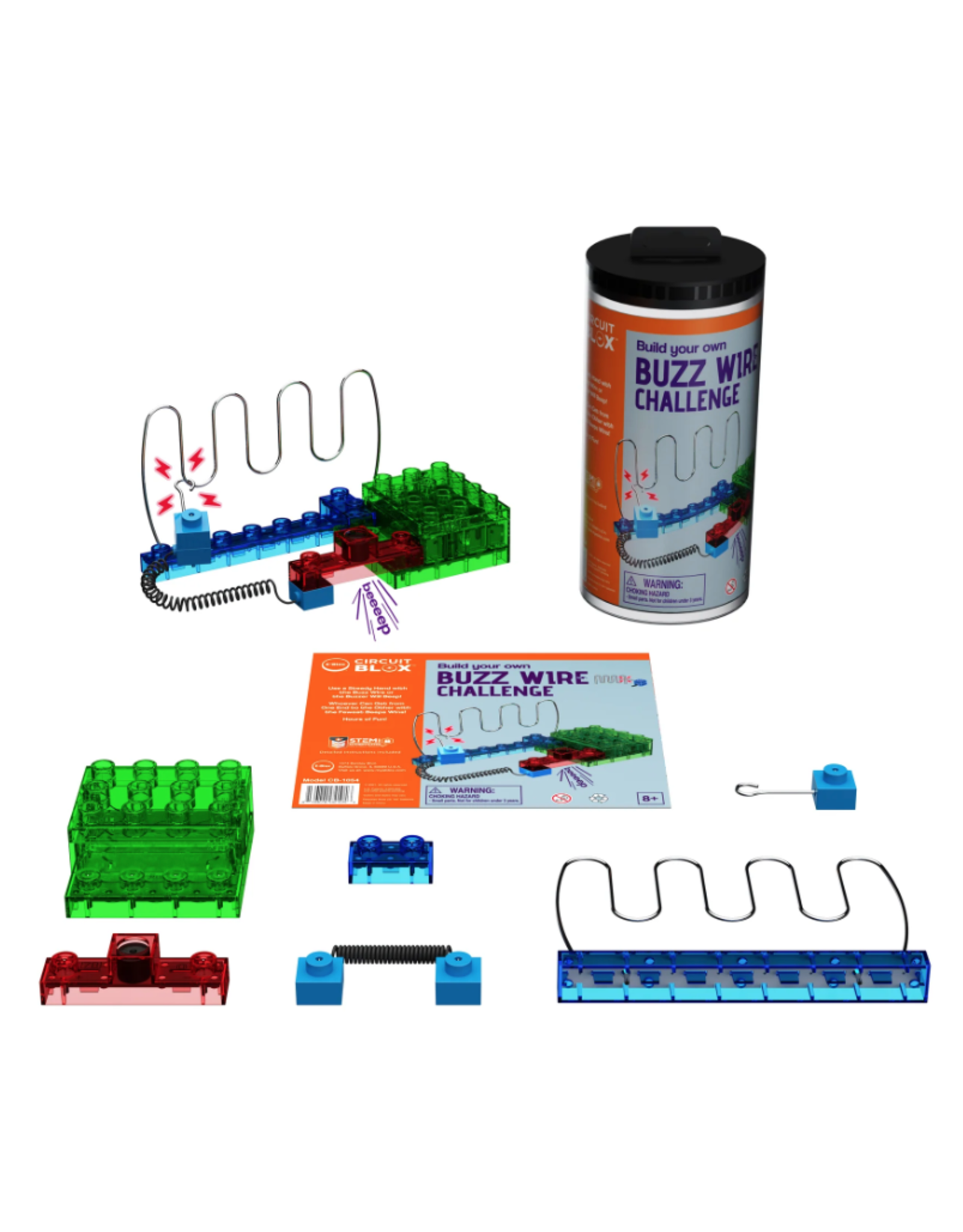 E-Blox Pop Tube Build Your Own Buzz Wire Challenge