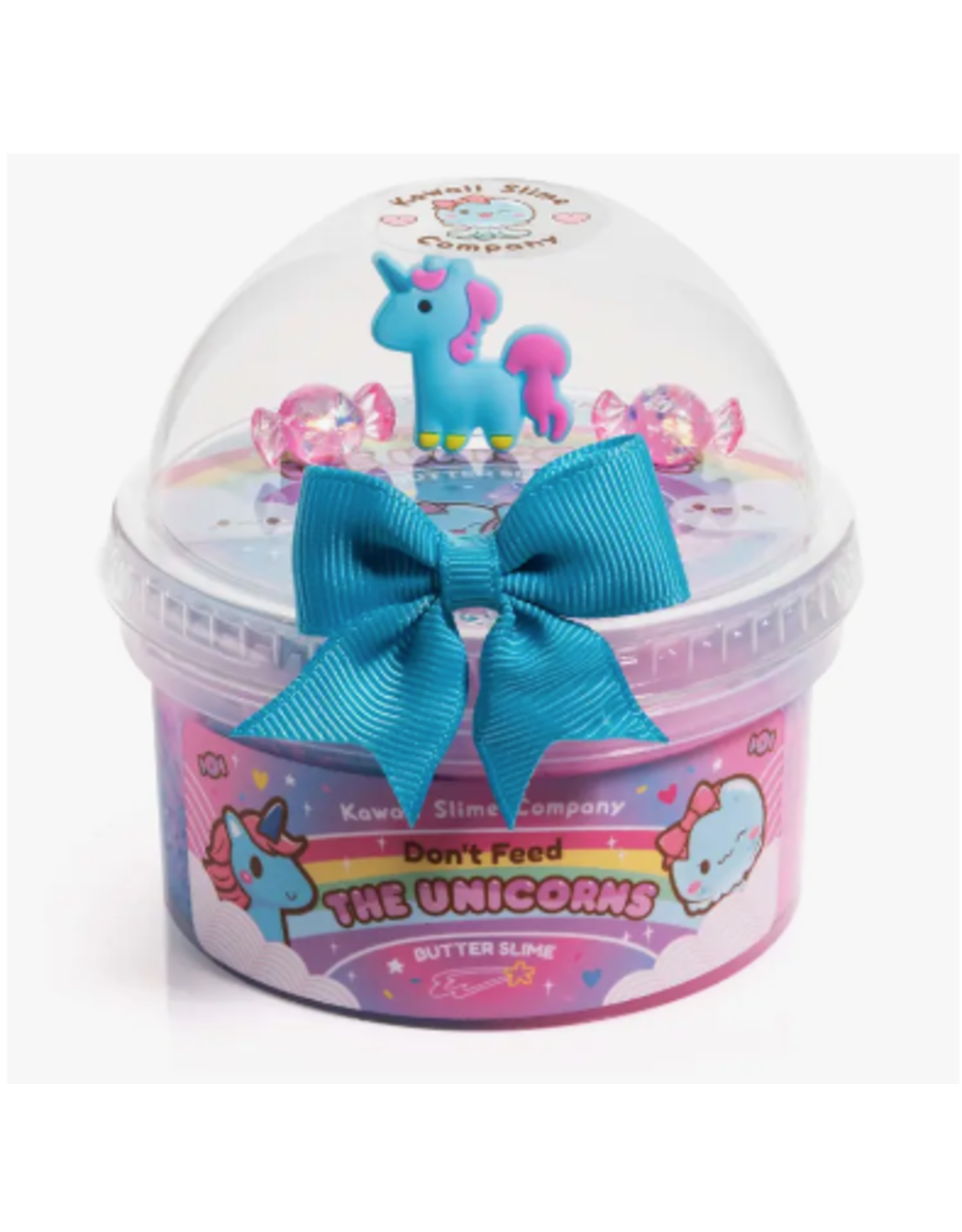 Kawaii Slime Don't Feed The Unicorns Butter Slime
