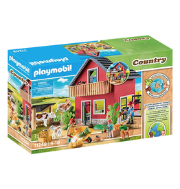 Playmobil Farmhouse with Outdoor Area