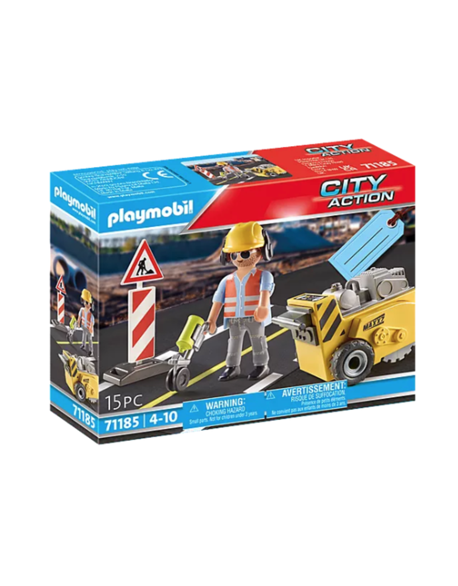 Playmobil Construction Worker Gift Set