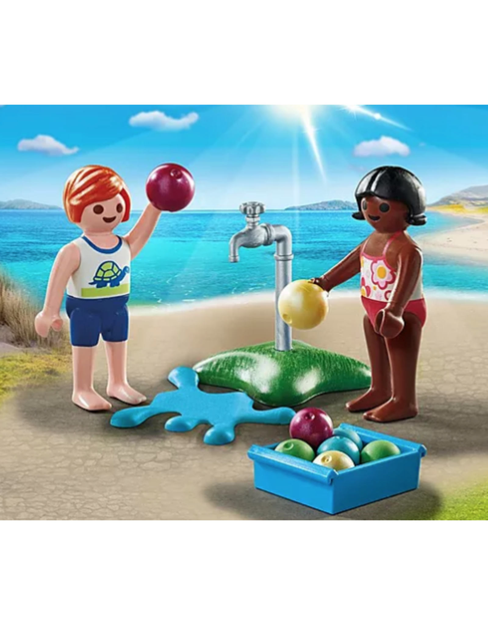 Playmobil Children with Water Balloons