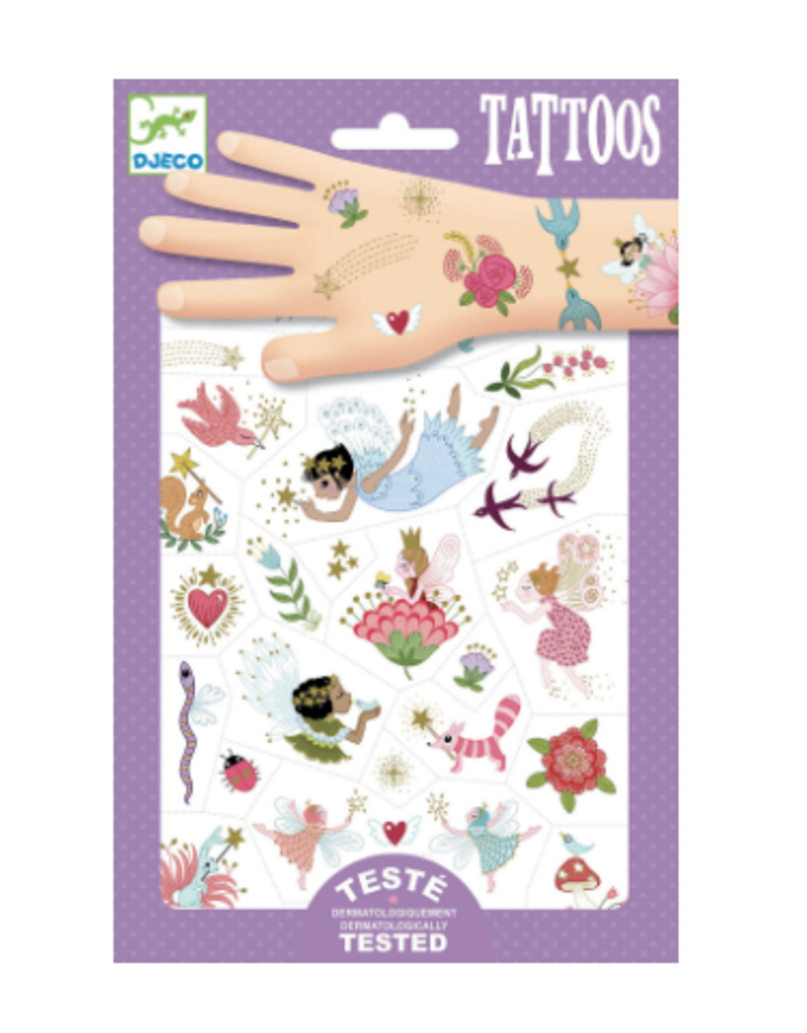 Djeco Tattoos Fairy Friends