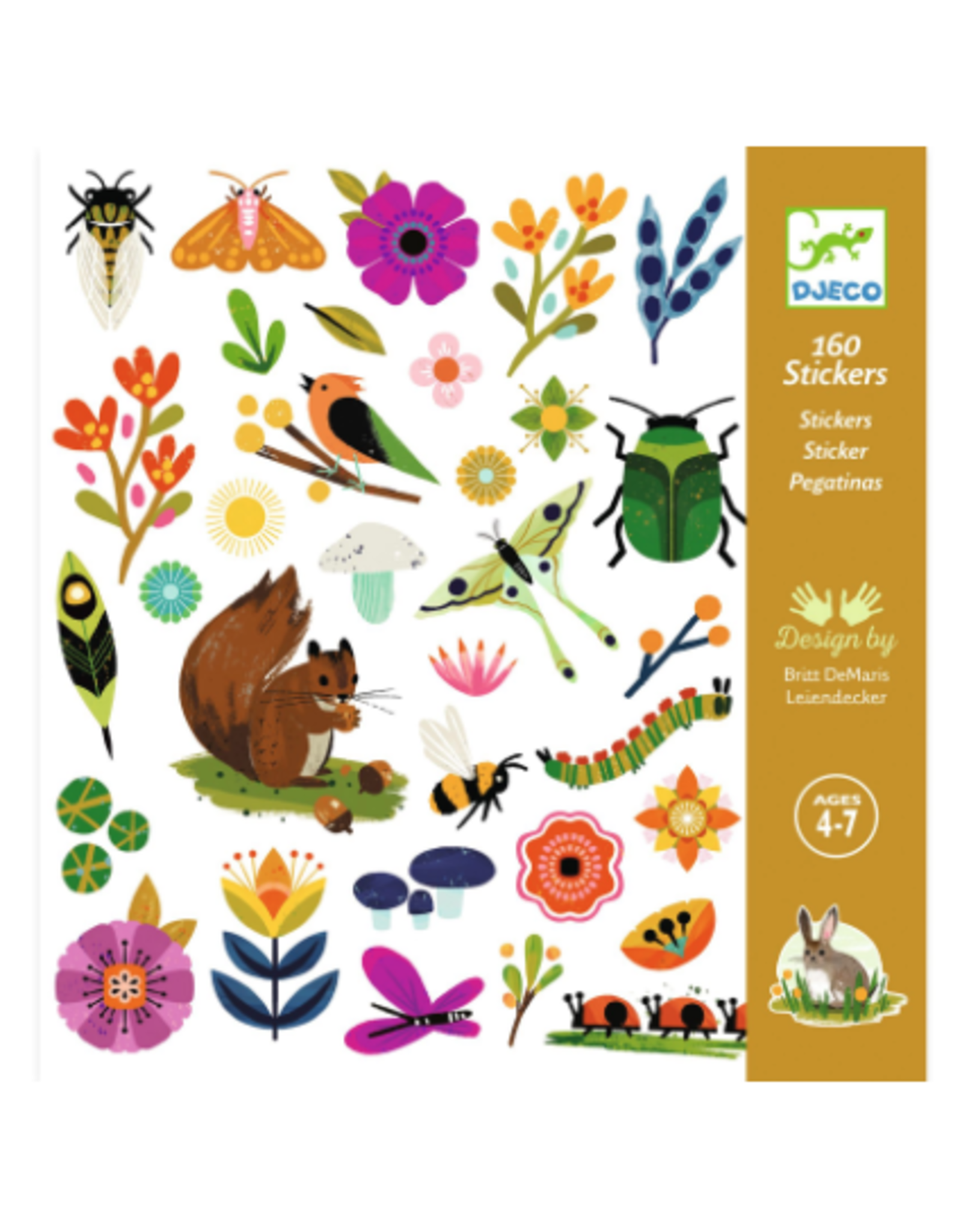 Djeco Stickers Garden