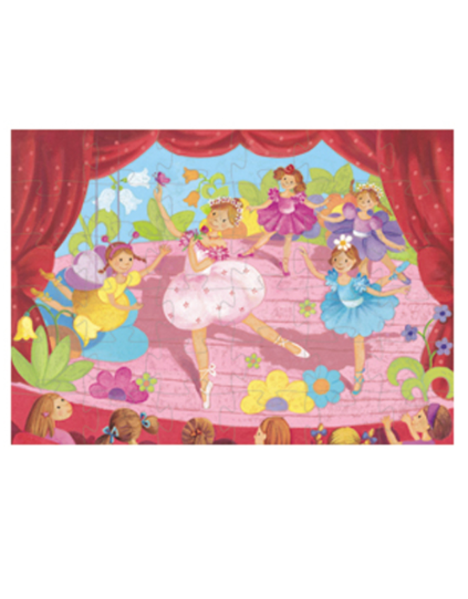Djeco 36 Piece Silhouette Puzzle Ballerina
